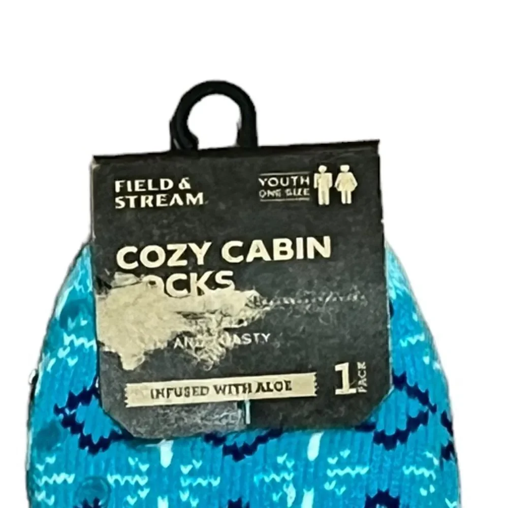 ‎Field & Stream Cozy Cabin Youth Socks, NWT